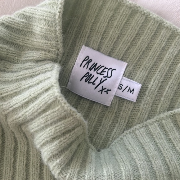 NWT Princess Polly Halia Green Sweater - Picture 6 of 6